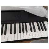 The ONE Smart Keyboard COLOR 61 Lighted Keys Piano Keyboard, Electric Piano for Beginners with 256 Tones, 64 Polyphony, Built-in LED Lights and Free Apps (Black) - Retail: $149.38