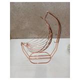 W Home Jiallo rose gold Fruit basket with Banana Hanger (Banana_S)