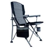 Lamberia Folding Camping Chair for Adults, Light Gray