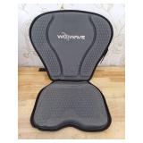 WOOWAVE Kayak Seat with Back Support for Inflatable Kayak Replacement Kayak Seat Cushion Kayak Backrest Pad High Back with Storage Bag for Inflatable Kayak