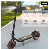 Retails $200! iScooter Electric Scooter, 18/12 Miles Long Range, 15.6 Mph Top Speed, Commuting Electric Scooter with Cruise Control, Double Braking Systems E Scooter for Adults and Teens i8&i8L