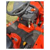 Kabota BX2200 tractor with bucket only 724.5 hours