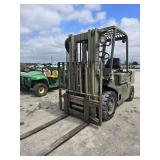 1989 Hyster Forklift, GREEN