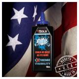 CE TOOLS Blue It Up® EXTREME VISIBILITY Marking Chalk MADE IN USA   Blue 10 oz (283.5g) Marking Chalk For Chalkline, Job site Chalk, Hydrophobic Construction Chalk.