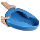 ONEDONE Bedpan for Elderly Females Heavy Duty Bed Pans for Elderly Men Women Thick Large Bedpans for Bedridden Patient Hospital Home Bed Pan Emergency Device (Blue)