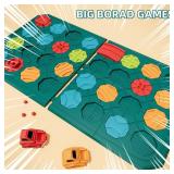 STEM Board Games Educational Learning Toys, Brain Teasers Puzzles Logical Road Builder, Montessori Preschool Birthdays Gifts for Kids Ages 3 8 Year Old, Super Large with 8 Boards