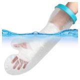 UpGoing Cast Covers for Shower Arm Adult Waterproof Arm Cast Cover Shower Protector Bag for Wound Arm, Hands, Wrists, Elbow, Finger to Keep Wounds Dry [2024 New Reusable]