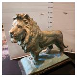 Lion bookends 10 x 9.5