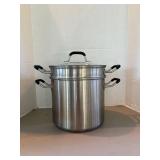 Invitation 12 qt stock pot/pasta cooker