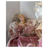 Angels and Victorian style ornaments