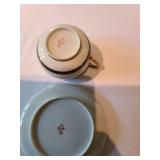 Vintage and antique cups, saucers, bowls