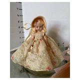 5 Storybook dolls, Little Bo Peep and others, no boxes