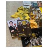 WSU Memorabilia. Towels, glasses, beads, game programs, sports cards, bandannas, t shirts, size XXL and more