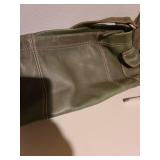 Purses, Fossil dark green and leather eggshell with lots of pockets