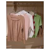 Ladies tops, medium and large.