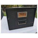 Vintage Pronto File cases largest approx 11x13x25 inches