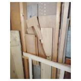 Assortment of lumber and plywood