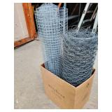 Large rolls of wire