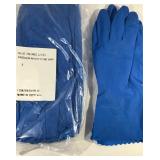 Blue Honey Comb Grip Blue Gloves 12 Count Size Small