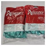 Assurance 50-N2272G/XL Unsupported Nitrile Gloves, Unlined with Sand Patch Grip, 22 mil 2 Pack