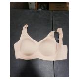 COMFELIE Wireless Bra with Support B-E Cups, Lightly Lined Zero Gravity Sculpt No Spillage Seamless T-Shirt Bra EB063 Medium