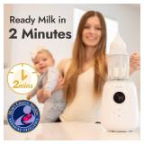 Papablic Ultra-Fast Bottle Warmer, Ready Milk in 2 Min, Baby Bottle Warmer for Breastmilk and Formula, Accurate Temperature Control and Automatic Shut-Off, Bottle Warmers for All Bottles