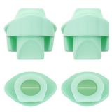 Nenesupply 4pc Duckbill Valves Compatible with Wearable Elvie Breast Pump and Pump Parts Replacement Parts. Made by Nenesupply. Not Original Elvie Valves. Use with Pump Seals.