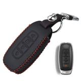 Real Leather Key Cover + Keychain Compatible with New Type Remote for Nissan Rogue Pathfinder Sentra X-Trail 2023 2024 2025 285E3-7LA6A