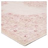 Jaipur Living Soft 5x7 Area Rug, Boho, Pink/White - Retail: $111.69