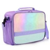 Cerbonny Kids Lunch Box, Crystal Purple, Insulated, Durable, Adjustable Shoulder Strap, Keeps Food Warm, Ideal for School and Travel