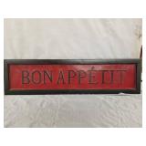 Bon Appetit Metal Home DÃ©cor