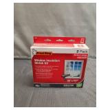 Frost King V75/2H Indoor Shrink Film XL Window Kit 2 Pack