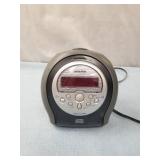 Audiovox Clock Radio Dual Alarm With Cd Player Snooze Am Fm Radio Digital Clock Tested