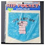 Vintage Hip Pocket Applique