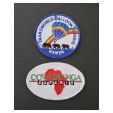 Kenya Africa Safari Patches