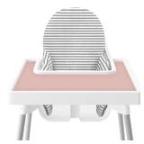 High Chair Placemat for IKEA Antilop Baby High Chair, Silicone Placemats, High Chair Tray Finger Foods Placemat for Boys and Girls, Babies, Toddlers (Tradewinds)