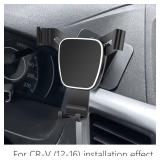 LUNQIN Car Phone Holder for Honda CR V CRV 2012 2016 Auto Accessories Navigation Bracket Interior Decoration Mobile Cell Phone Mount case