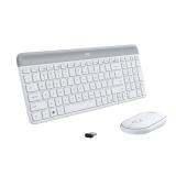 Logitech MK470 Slim Wireless Keyboard and Mouse Combo   Modern Compact Layout, Ultra Quiet, 2.4 GHz USB Receiver, Plug n