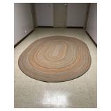 11ft x 8ft Oval Shaped Rug