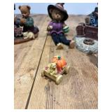 Bundle of Miscellaneous Bear Figurines- See Pictures For Brands