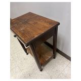 Solid Wood Side Table