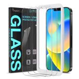 Purity Screen Protector Designed for iPhone 14 2022 (3 Pack) Tempered Glass Screen Protectors Slim Case Friendly + HD Clarity 9H Hardness Film, 6.1 inch Model 2022