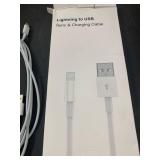 Lightning to USB sync and charging cable 2 pack