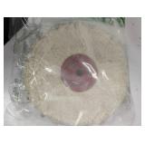 SCOTTCHEN Buffing Wheel 6 inch 1/2" Arbor Rigid Sisal Extra Thick (1") Spiral Sewn for Bench Grinder -1Pack