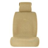 Sojoy IsoTowel Car Seat Cover, Microfiber Seat Protector with Quick-Dry Non-Slip Base,Car seat Protector for All Workouts, All-Weather Honeycomb Cloth (Tan)