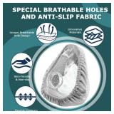 NATAKU 4-Pack Mask Liners Compatible with Resmed, Philips Full Face Mask Liner, Reduce Air Leaks & Irritation.Washable and Soft Cushion Covers Compatible with Most Full Face Mask Covers