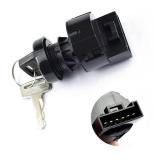 Ignition Switch with Key 3 Position Off/On/Start Compatible with Polaris Sportsman 400 500 570 600 700 800 Ranger 400 425 500 570 700 800 900 1000 RZR 570 800 900 XP 1000 &More Replace 4011002 4012165