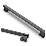 Asidrama 6 Pack 11.3 Inch(288mm) Matte Black Kitchen Cabinet Handles, Cabinet Pulls Kitchen Cabinet Hardware for Cupboard Drawer Pulls