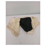 Bali Womens Double Support Pack, Cool Comfort Underwear, Full Coverage Panty, (Colors May Vary) Briefs, Soft Taupe/Black/Soft Taupe, 7 US