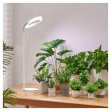 yadoker Plant Grow Light for Indoor Plant,Desk LED Grow Light,Height Adjustable,Automatic Timer with 8/12/16 Hours,10-Level Brightness,Ideal for Small Plant Grow